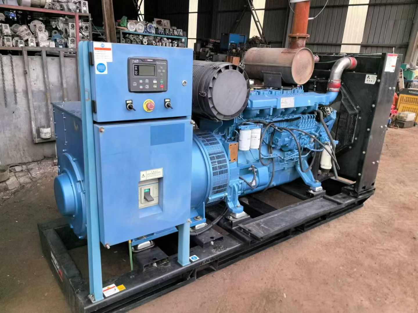 美溪500kW 柴油发电机组可带动设备功率的计算公式是什么？